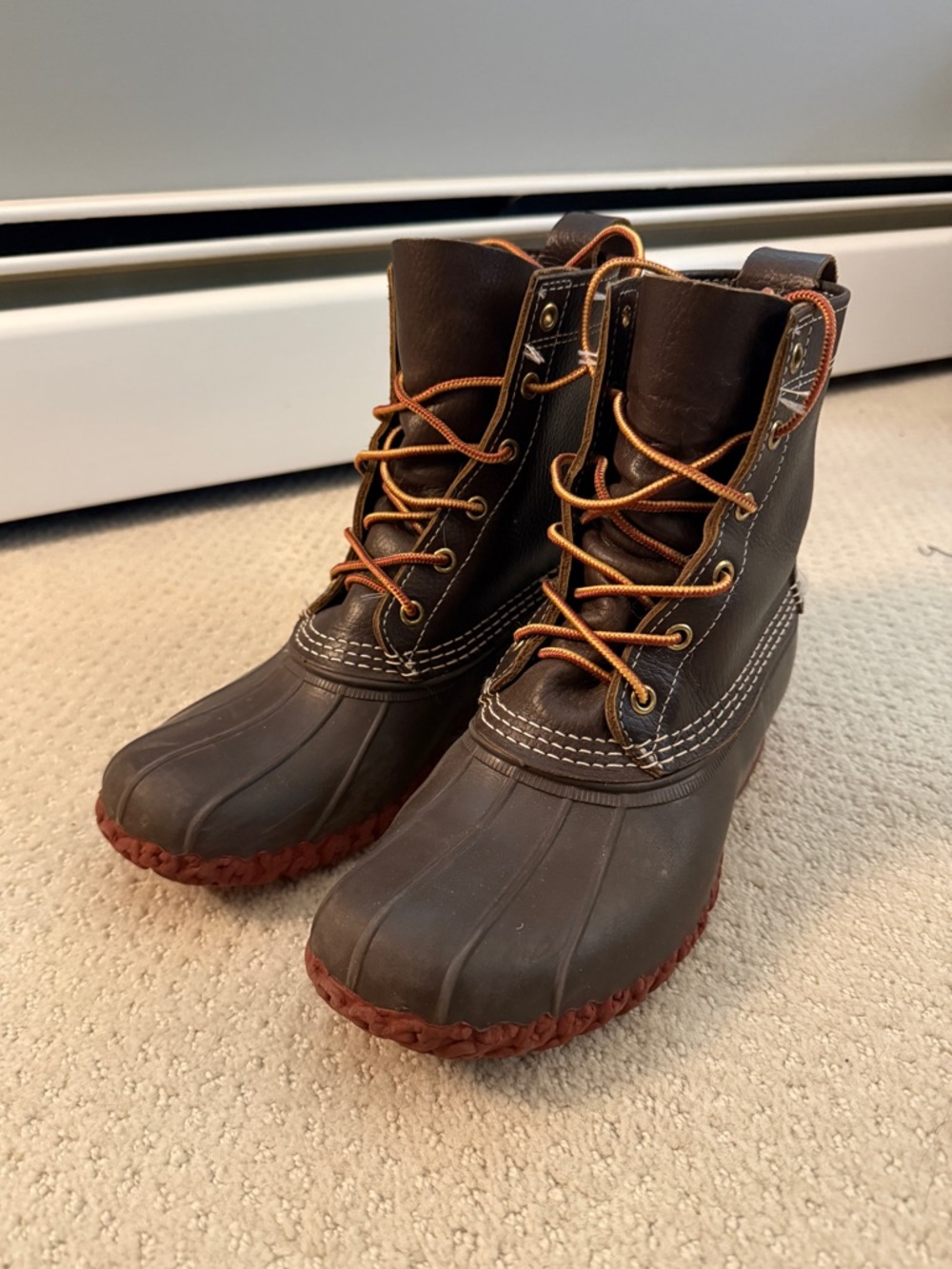 LL Bean 8in Bean Boots | size 8
